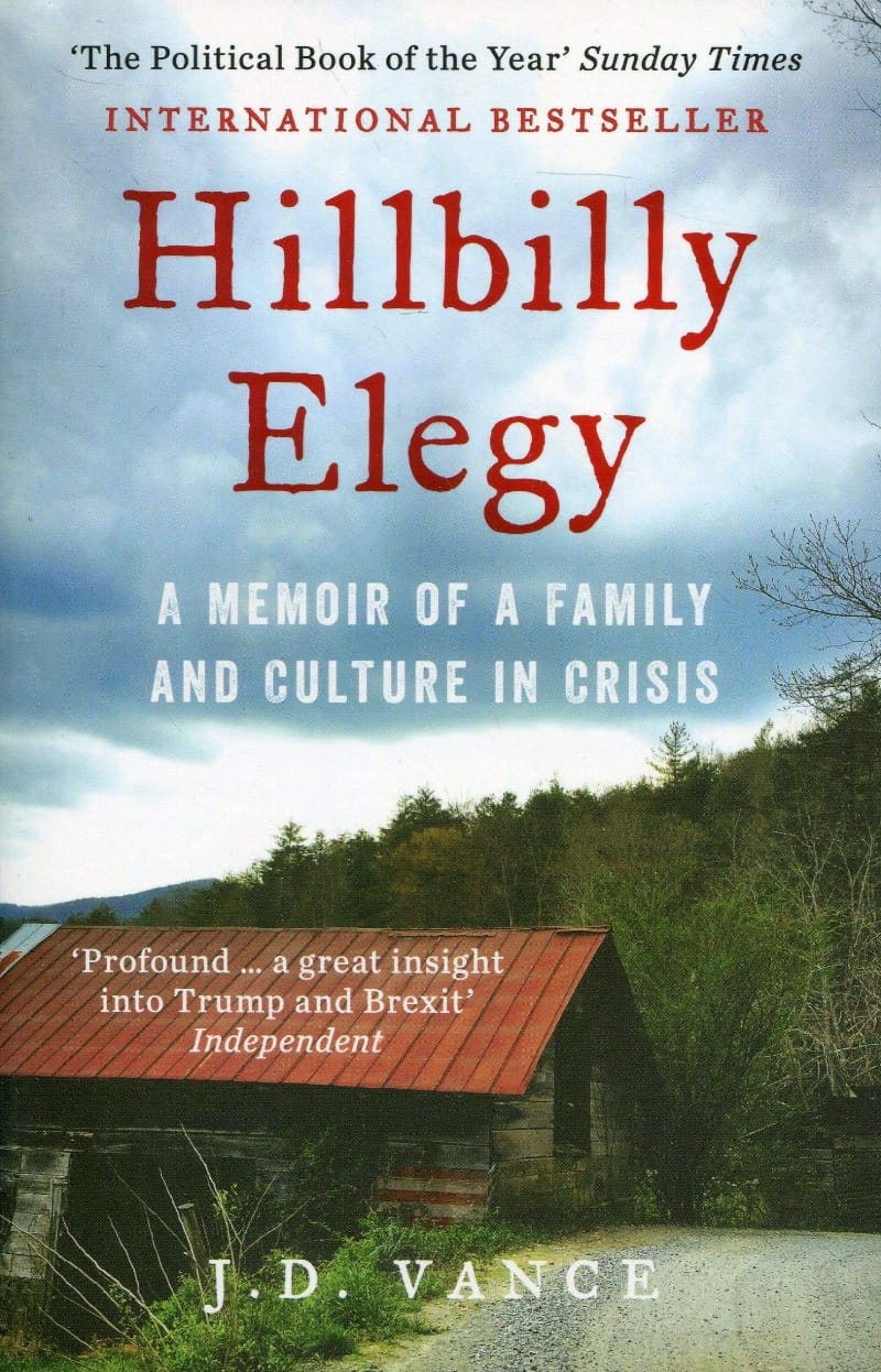 Hillbilly Elegy (영국판) 넷플릭스 영화 힐빌리의 노래 원작소설 (A Memoir of a Family and Culture in Crisis)