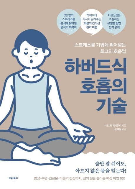 하버드식 호흡의 기술 (스트레스를 가볍게 뛰어넘는 최고의 호흡법)