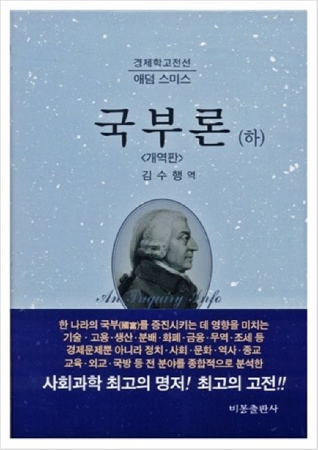 국부론 하 (경제학고전선 애덤 스미스, 개역판)