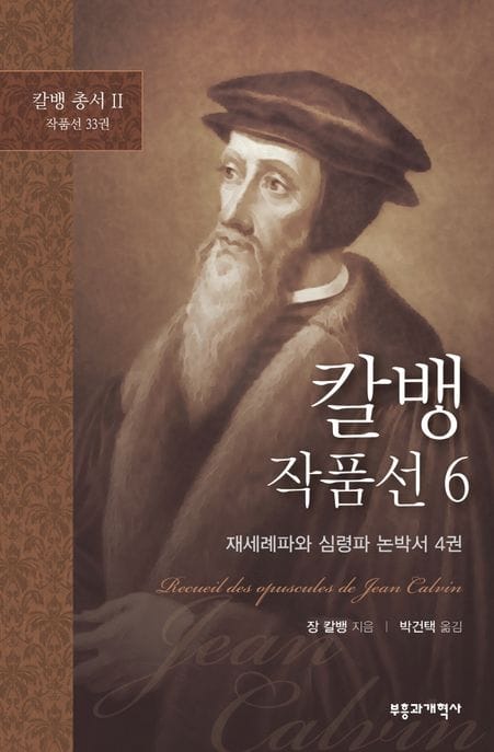 칼뱅 작품선 6: 재세례파와 심령파 논박서 4권 (재세례파와 심령파 논박서 4권)