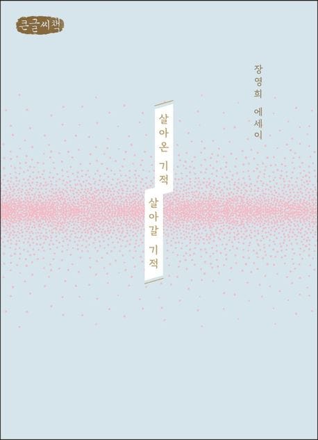 [큰글씨책] 살아온 기적 살아갈 기적 (100쇄 기념 에디션) - 장영희 에세이