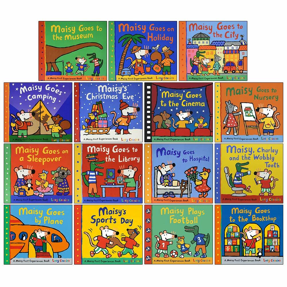 Maisy First Experience 15 Books Collection Set 메이지 생활 그림책 페이퍼백 원서 15종 세트