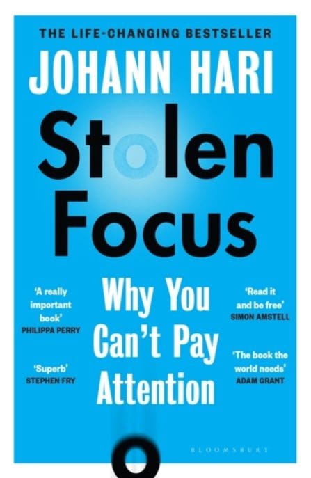 Stolen Focus : Why You Can't Pay Attention (Paperback) - 『도둑맞은 집중력 -집중력 위기의 시대, 삶의 주도권을 되찾는 법』원서