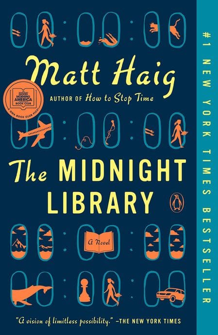The Midnight Library: A GMA Book Club Pick (a Novel) (Paperback) - 『미드나잇 라이브러리』원서