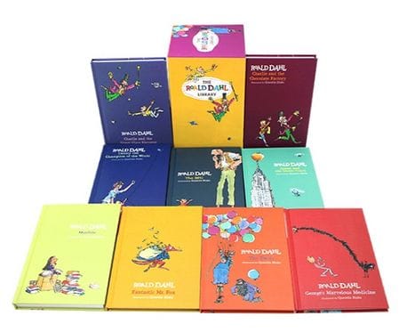로알드 달 The Roald Dahl Library 9 Books Set