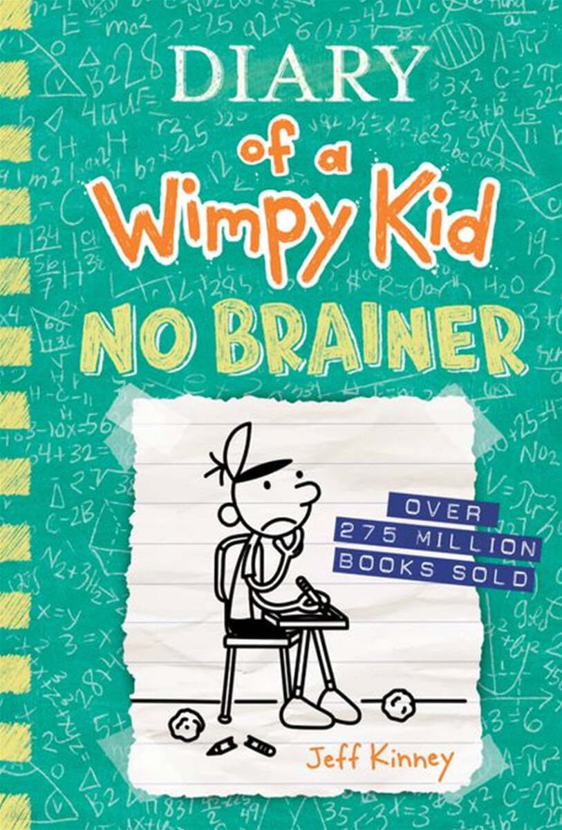 Diary of a Wimpy Kid #18 : No Brainer (Paperback)