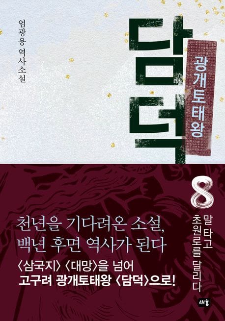 광개토태왕 담덕 8: 말 타고 초원로를 달리다 (엄광용 역사소설)