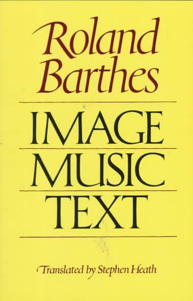 Image-Music-Text Paperback
