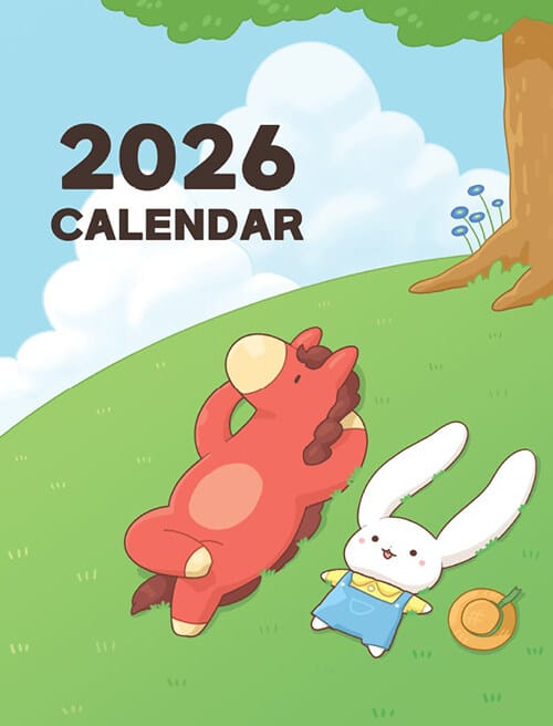 망상리토끼들 캘린더 2026