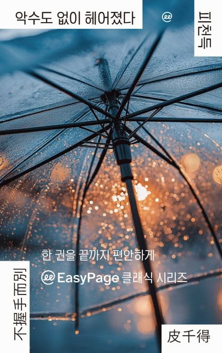 [큰글자책] 악수도 없이 헤어졌다
