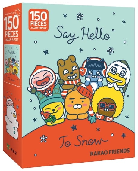 카카오프렌즈 직소퍼즐 150조각 : 세이 헬로 투 스노우