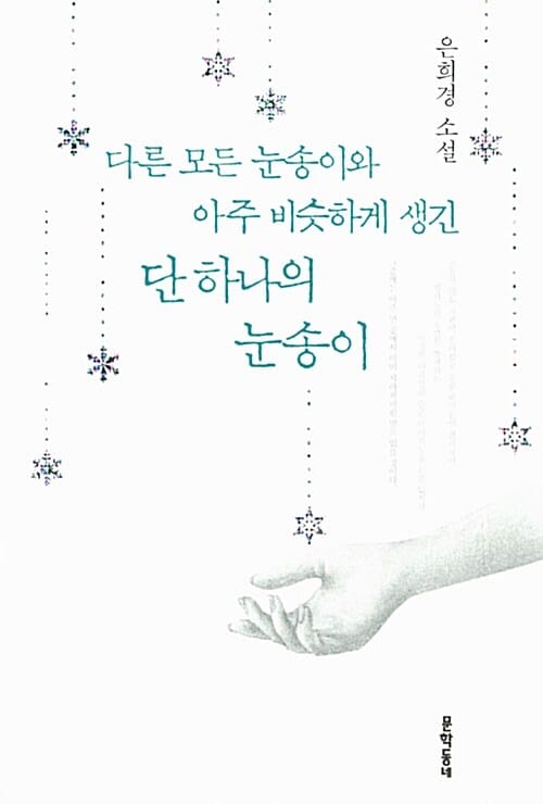 다른 모든 눈송이와 아주 비슷하게 생긴 단 하나의 눈송이