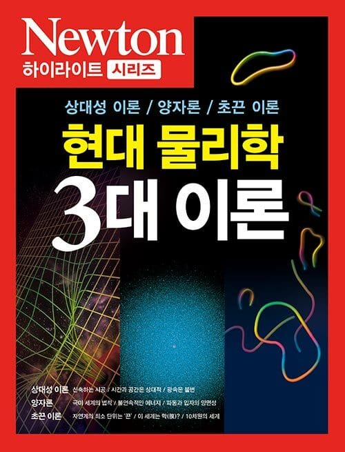 현대 물리학 3대 이론 (상대성 이론 양자론 초끈 이론)