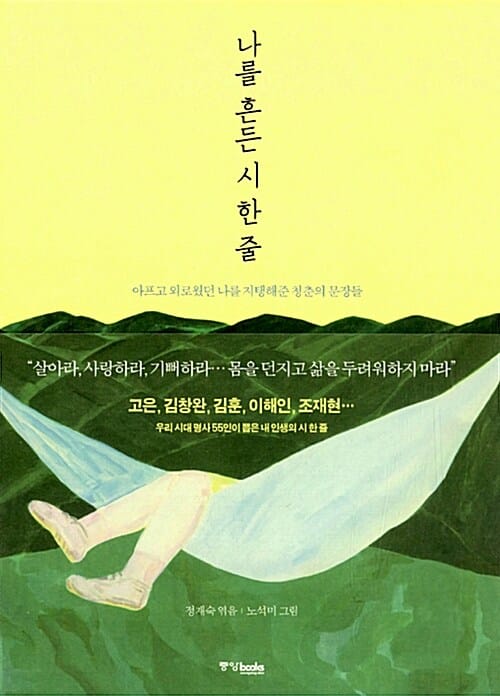 나를 흔든 시 한 줄 (아프고 외로웠던 나를 지탱해준 청춘의 문장들)
