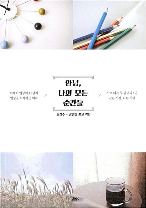 안녕, 나의 모든 순간들 (여행이 일상이 된 남자 일상을 여행하는 여자, 서로 다른 두 남녀의 1년 같은 시간, 다른 기억)