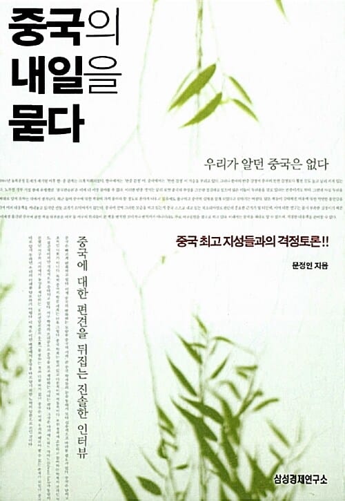 중국의 내일을 묻다 (중국 최고 지성들과의 격정토론)