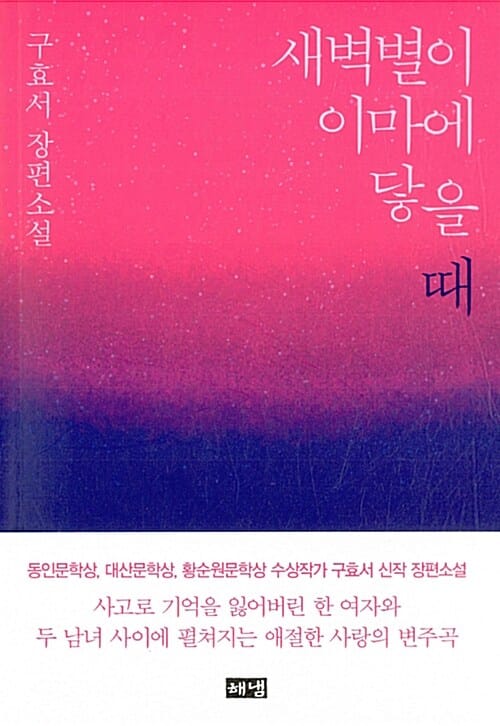 새벽별이 이마에 닿을 때 (구효서 장편소설)