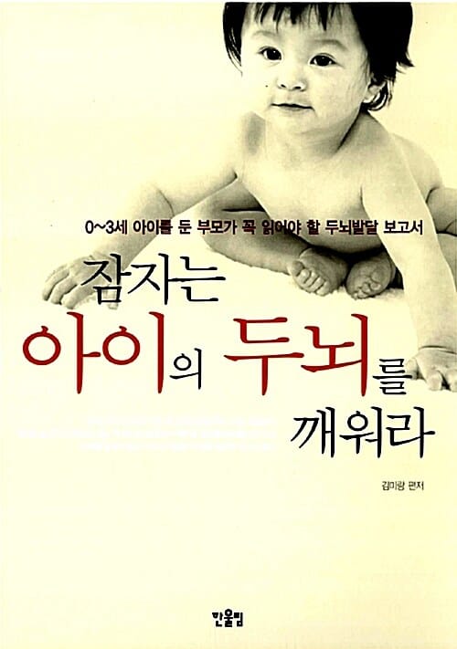 잠자는 아이의 두뇌를 깨워라 (0~3세 아이를 둔 부모가 꼭 읽어야 할 두뇌발달 보고서)