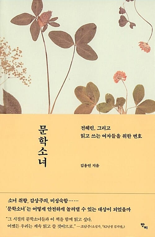 문학소녀 (전혜린, 그리고 읽고 쓰는 여자들을 위한 변호)