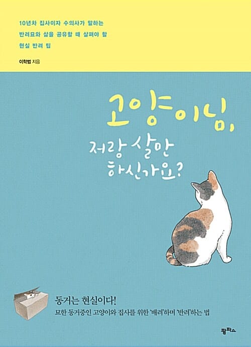 고양이님, 저랑 살만 하신가요?