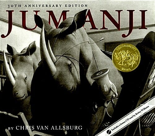 Jumanji (Hardcover + Audio CD) (30th Anniversary Edition)