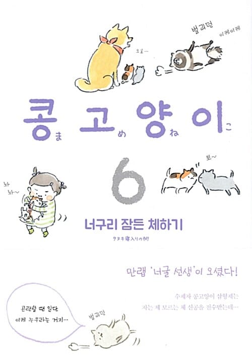 콩고양이 6 (너구리 잠든 체하기)