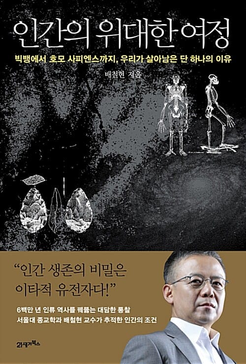 인간의 위대한 여정 - 빅뱅부터 호모 사피엔스까지, 우리가 살아남은 단 하나의 이유