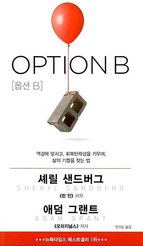 옵션 B (역경에 맞서고, 회복탄력성을 키우며, 삶의 기쁨을 찾는 법)