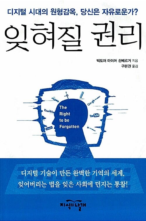 잊혀질 권리 (디지털 시대의 원형감옥, 당신은 자유로운가?)