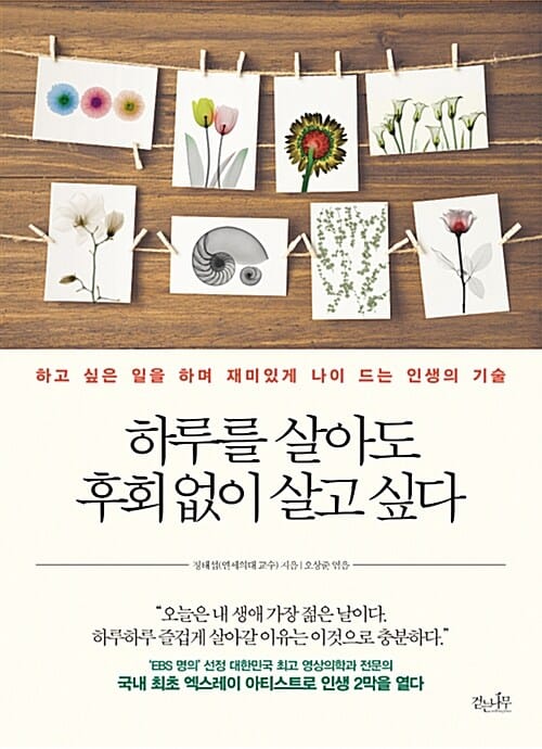 하루를 살아도 후회없이 살고 싶다 (하고 싶은 일을 하며 재미있게 나이 드는 인생의 기술)