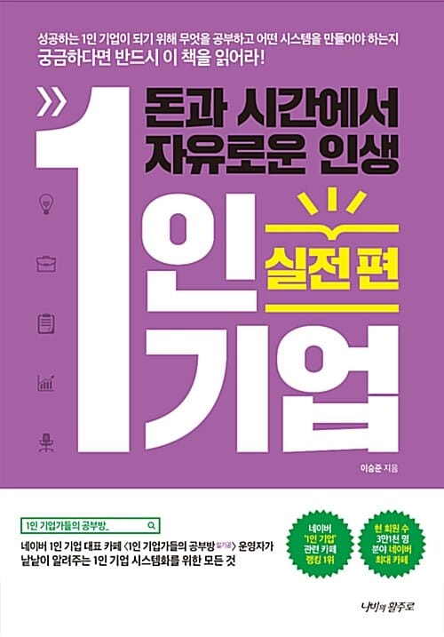 돈과 시간에서 자유로운 인생 1인 기업 실전편