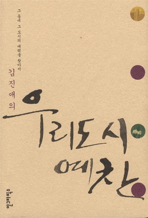 김진애의 우리도시 예찬 (그 동네 그 도시의 매력을 찾아서)