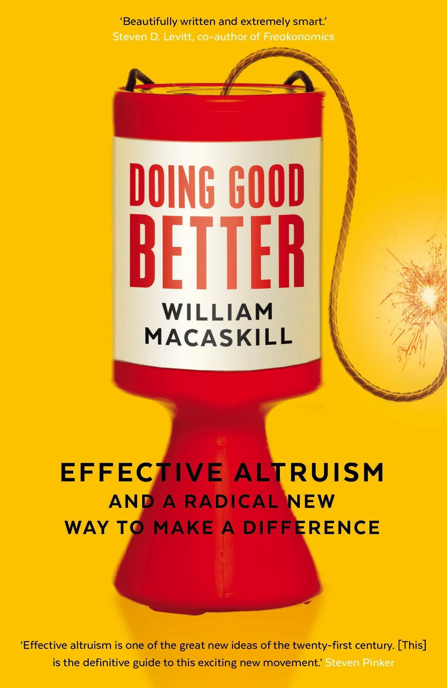 Doing Good Better : Effective Altruism and a Radical New Way to Make a Difference (Paperback) - 『냉정한 이타주의자』원서