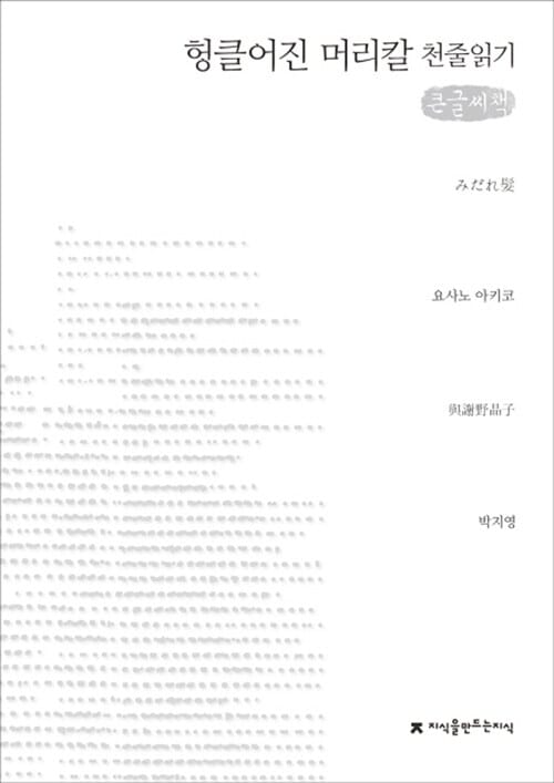 헝클어진 머리칼 (큰글씨책)