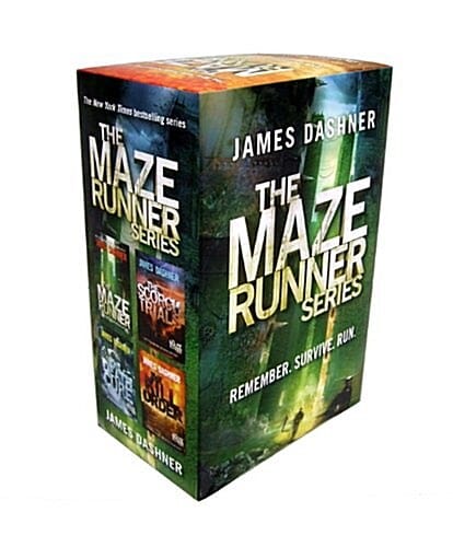The Maze Runner Series (The Maze Runner, The Scorch Trials, The Death Cure, The Kill Order)