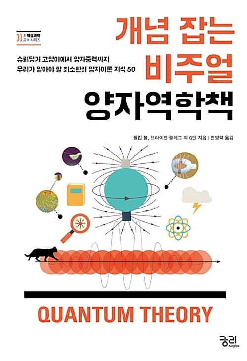 개념 잡는 비주얼 양자역학책 - 슈뢰딩거 고양이에서 양자중력까지 우리가 알아야 할 최소한의 양자이론 지식 50