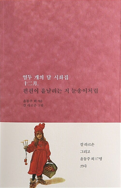 편편이 흩나리는 저 눈송이처럼 (포켓북,열두 개의 달 시화집 12월)