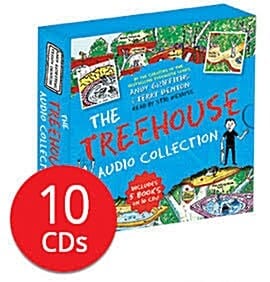 13층 나무집 시리즈 오디오북 5종 세트 (영국판 / 도서 미포함 / CD Only) (13 / 26 / 39 / 52 / 65 Storey Treehouse series Treehouse Audio Collection (10 CDs))