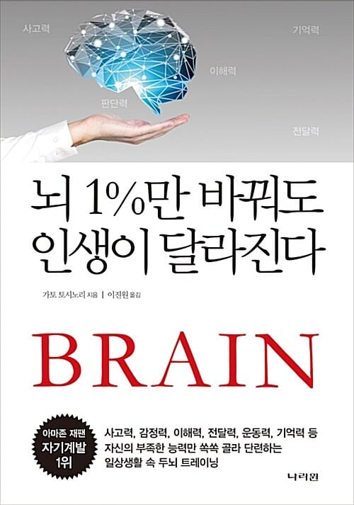 뇌 1%만 바꿔도 인생이 달라진다 (기적의 뇌 트레이닝 66가지)
