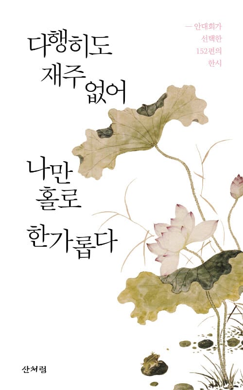 다행히도 재주 없어 나만 홀로 한가롭다 (안대회가 선택한 152편의 한시)