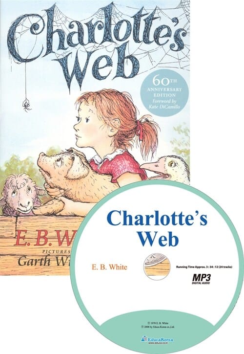 Charlotte's Web (Paperback + MP3 CD1) (샬롯의 거미줄)