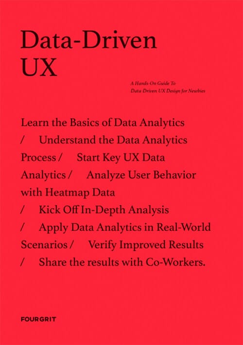 Data-Driven UX (데이터가 두려운 실무자를 위한 입문서)