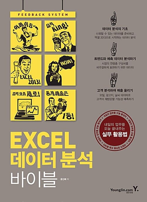 엑셀 데이터 분석 바이블 (내일의 업무를 오늘 끝내주는 실무 활용법)