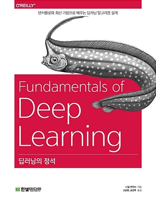 딥러닝의 정석 (텐서플로와 최신 기법으로 배우는 딥러닝 알고리즘 설계)