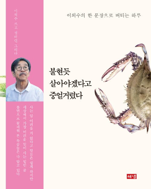 불현듯 살아야겠다고 중얼거렸다 (이외수의 한 문장으로 버티는 하루)