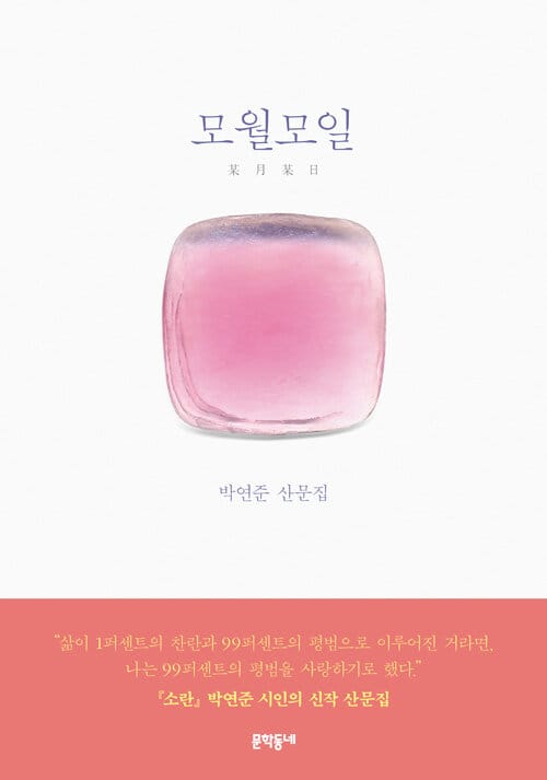 모월모일 - 박연준 산문집