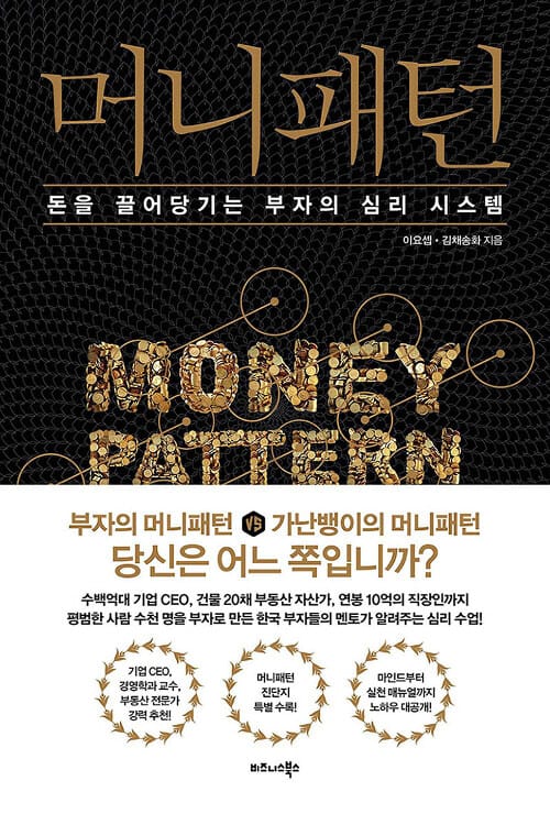머니패턴 =돈을 끌어당기는 부자의 심리 시스템 /Money pattern