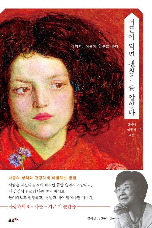 어른이 되면 괜찮을 줄 알았다 :심리학, 어른의 안부를 묻다