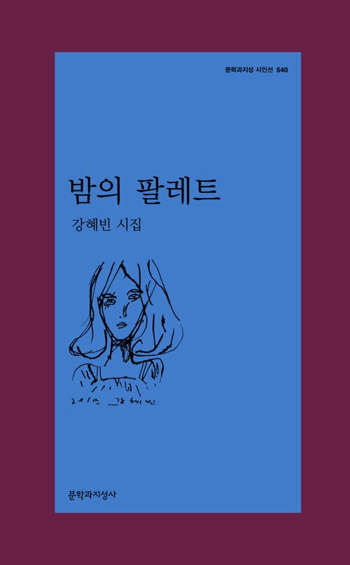 밤의 팔레트 :강혜빈 시집
