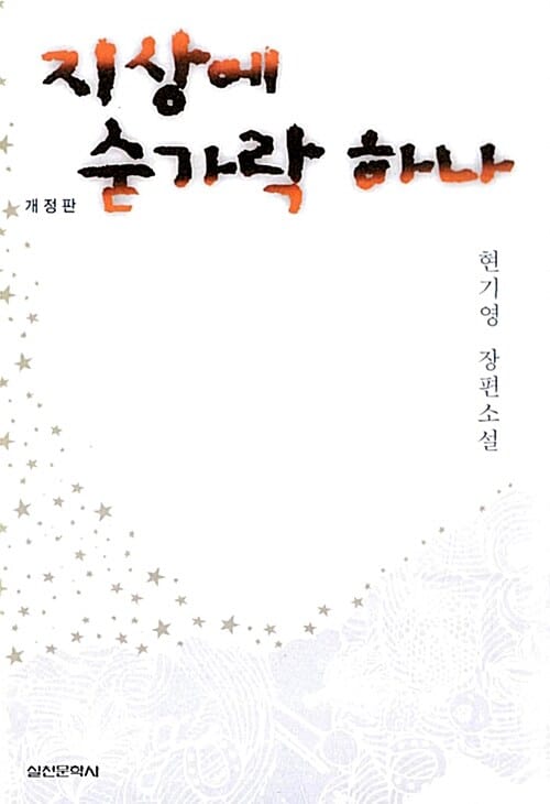 지상에 숟가락 하나 :현기영 장편소설